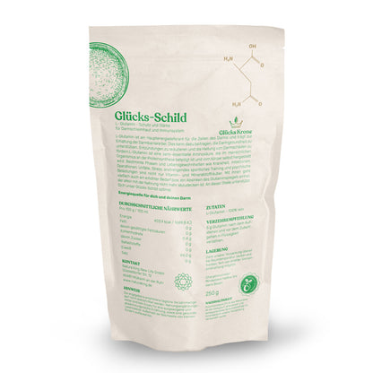 Glücks-Schild (L-Glutamin) - 250g